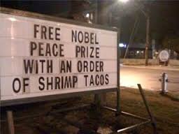 Nobel Prize Tacos