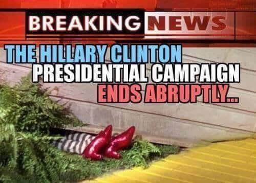 Campaign ends