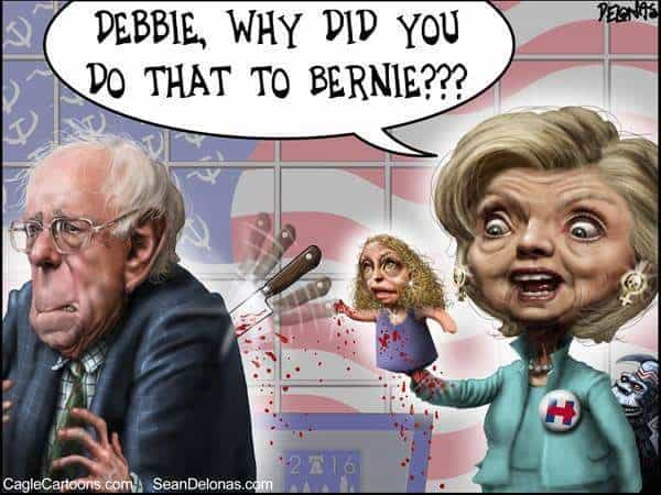 Hillary Debbie Bernie