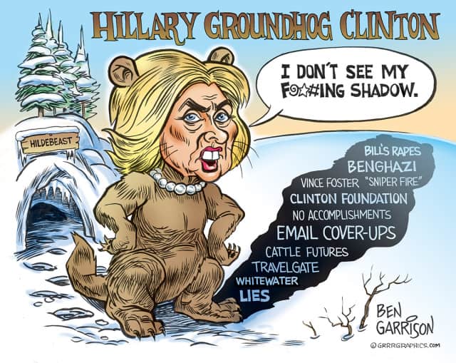 Hillary Groundhog Clinton
