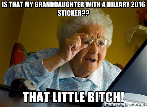 Is that my granddaughter