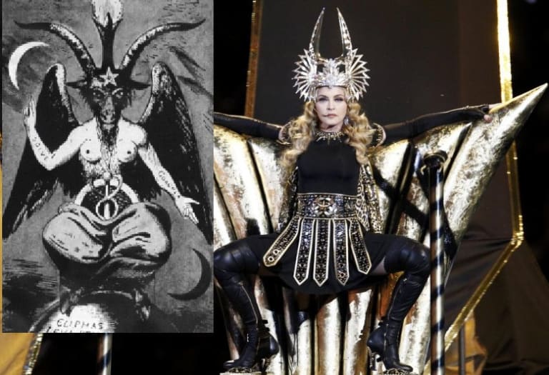 madonna-bapthomet